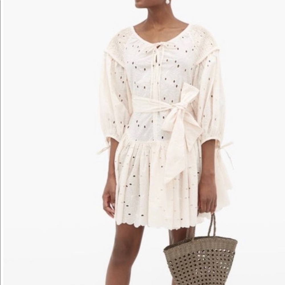 Innika Choo Meg Nettick Dress in Panna